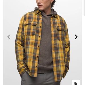 Prana Westbrook Flannel Button Down Shirt